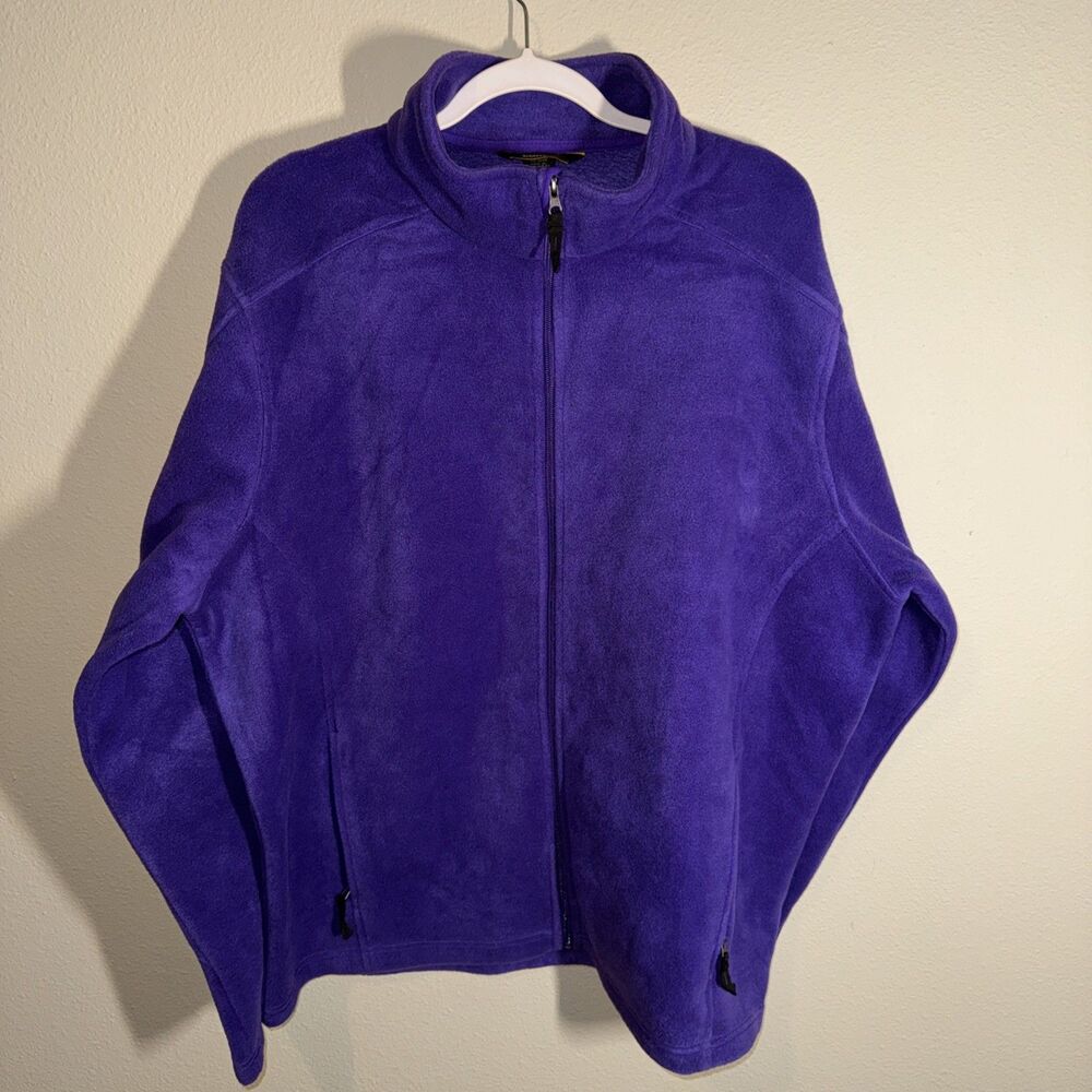 North End Core 365 Men’s Full Zip Sweatshirt Purple